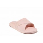 Розови дамски чехли, pvc материя - ежедневни обувки за пролетта и лятото N 100012706