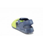 Сини детски сандали, pvc материя - ежедневни обувки за пролетта и лятото N 100012718