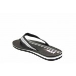 Черни мъжки чехли, pvc материя - ежедневни обувки за пролетта и лятото N 100012728