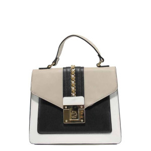 Бяла дамска чанта, здрава еко-кожа - удобство и стил за вашето ежедневие N 100012306