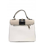 Бяла дамска чанта, здрава еко-кожа - удобство и стил за вашето ежедневие N 100012306