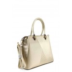 Бежова дамска чанта, здрава еко-кожа - удобство и стил за вашето ежедневие N 100012301