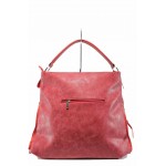 Червена дамска чанта, здрава еко-кожа - удобство и стил за вашето ежедневие N 100012437