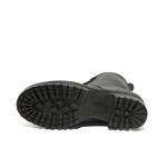 Анатомични черни дамски боти, естествена кожа - ежедневни обувки за есента и зимата N 100013410