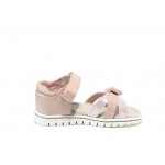Розови анатомични детски сандали, здрава еко-кожа - ежедневни обувки за пролетта и лятото N 100012670