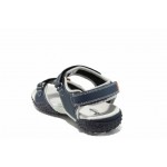 Сини анатомични детски сандали, здрава еко-кожа - ежедневни обувки за пролетта и лятото N 100012764