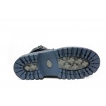 Ортопедични сини юношески боти, естествена кожа - ежедневни обувки за есента и зимата N 100013216