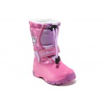 Розови детски ботушки, pvc материя и текстилна материя - ежедневни обувки за есента и зимата N 100013272