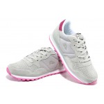 Сиви детски маратонки, естествен велур - спортни обувки за пролетта и лятото N 100012372
