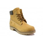 Анатомични Жълти мъжки боти, естествен набук - ежедневни обувки за есента и зимата N 100013310