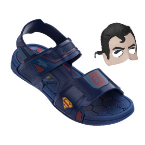 Сини детски сандали, pvc материя - ежедневни обувки за лятото N 100014235