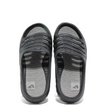 Черни джапанки, pvc материя - ежедневни обувки за пролетта и лятото N 100014049