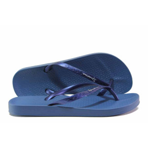 Сини анатомични джапанки, pvc материя - ежедневни обувки за пролетта и лятото N 100016050