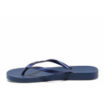 Сини анатомични джапанки, pvc материя - ежедневни обувки за пролетта и лятото N 100016050