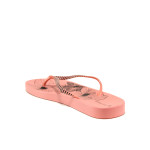 Анатомични розови дамски чехли, pvc материя - ежедневни обувки за пролетта и лятото N 100014117
