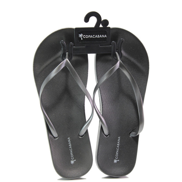 Анатомични Сребристи дамски чехли, pvc материя - ежедневни обувки за пролетта и лятото N 100014118