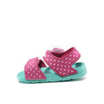 Розови детски сандали, pvc материя - ежедневни обувки за пролетта и лятото N 100014173