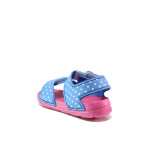Сини детски сандали, pvc материя - ежедневни обувки за пролетта и лятото N 100014174