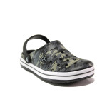 Сиви мъжки чехли, pvc материя - ежедневни обувки за пролетта и лятото N 100014224