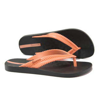 Розови дамски чехли, pvc материя - ежедневни обувки за лятото N 100014229