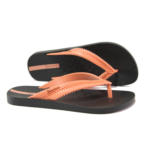 Розови дамски чехли, pvc материя - ежедневни обувки за лятото N 100014229