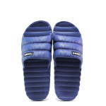 Сини джапанки, pvc материя - ежедневни обувки за пролетта и лятото N 100014267