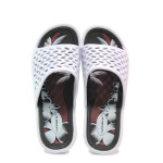 Бели джапанки, pvc материя - ежедневни обувки за пролетта и лятото N 100014270