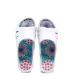 Бели джапанки, pvc материя - ежедневни обувки за пролетта и лятото N 100014271