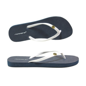 Бели джапанки, pvc материя - ежедневни обувки за пролетта и лятото N 100014258