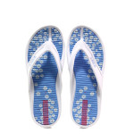 Бели джапанки, pvc материя - ежедневни обувки за пролетта и лятото N 100014263