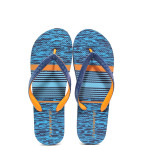 Сини джапанки, pvc материя - ежедневни обувки за пролетта и лятото N 100014250