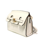 Бяла дамска чанта, здрава еко-кожа - удобство и стил за вашето ежедневие N 100013605