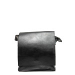 Черна мъжка чанта, естествена кожа - удобство и стил за вашето ежедневие N 100013979