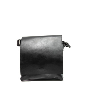 Черна мъжка чанта, естествена кожа - удобство и стил за вашето ежедневие N 100013978