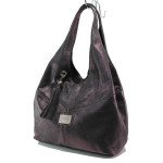 Винена дамска чанта, естествена кожа - удобство и стил за вашето ежедневие N 100014423