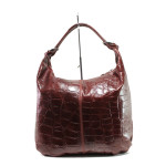 Винена дамска чанта, естествена кожа - удобство и стил за вашето ежедневие N 100014630