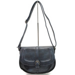 Тъмносиня дамска чанта, здрава еко-кожа - спортен стил за вашето ежедневие N 100014619