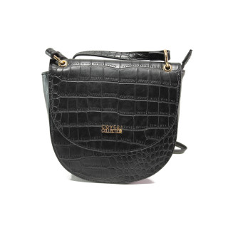 Черна дамска чанта, здрава еко-кожа - спортен стил за вашето ежедневие N 100014621