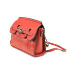 Червена дамска чанта, здрава еко-кожа - спортен стил за вашето ежедневие N 100014623