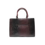 Винена дамска чанта, еко-кожа с крокодилска шарка - елегантен стил за вашето ежедневие N 100014901