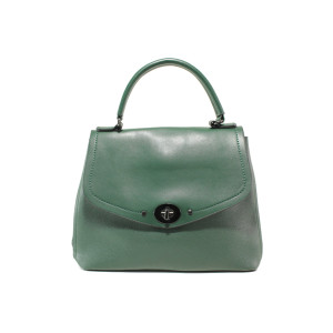 Зелена дамска чанта, здрава еко-кожа - удобство и стил за вашето ежедневие N 100014919