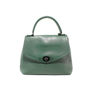Зелена дамска чанта, здрава еко-кожа - удобство и стил за вашето ежедневие N 100014919