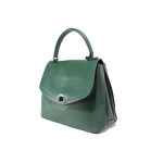 Зелена дамска чанта, здрава еко-кожа - удобство и стил за вашето ежедневие N 100014919