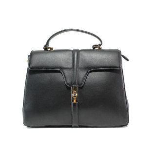 Черна дамска чанта, здрава еко-кожа - елегантен стил за вашето ежедневие N 100014905