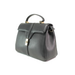 Черна дамска чанта, здрава еко-кожа - елегантен стил за вашето ежедневие N 100014905
