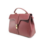 Винена дамска чанта, здрава еко-кожа - елегантен стил за вашето ежедневие N 100014906