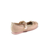 Анатомични розови детски обувки, здрава еко-кожа - ежедневни обувки за пролетта и лятото N 100013906