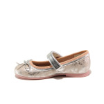 Анатомични розови детски обувки, здрава еко-кожа - ежедневни обувки за пролетта и лятото N 100013904