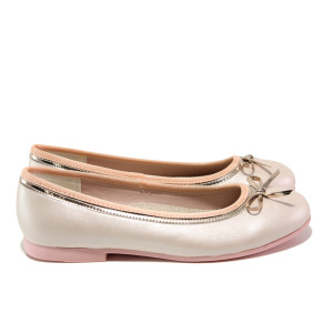 Анатомични розови детски обувки, здрава еко-кожа - ежедневни обувки за пролетта и лятото N 100013909