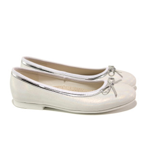 Анатомични бели детски обувки, здрава еко-кожа - ежедневни обувки за пролетта и лятото N 100013908